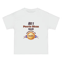 Thumbnail for # 1 Dad Promoted To Grandpa - Beefy-T®  Short-Sleeve T-Shirt