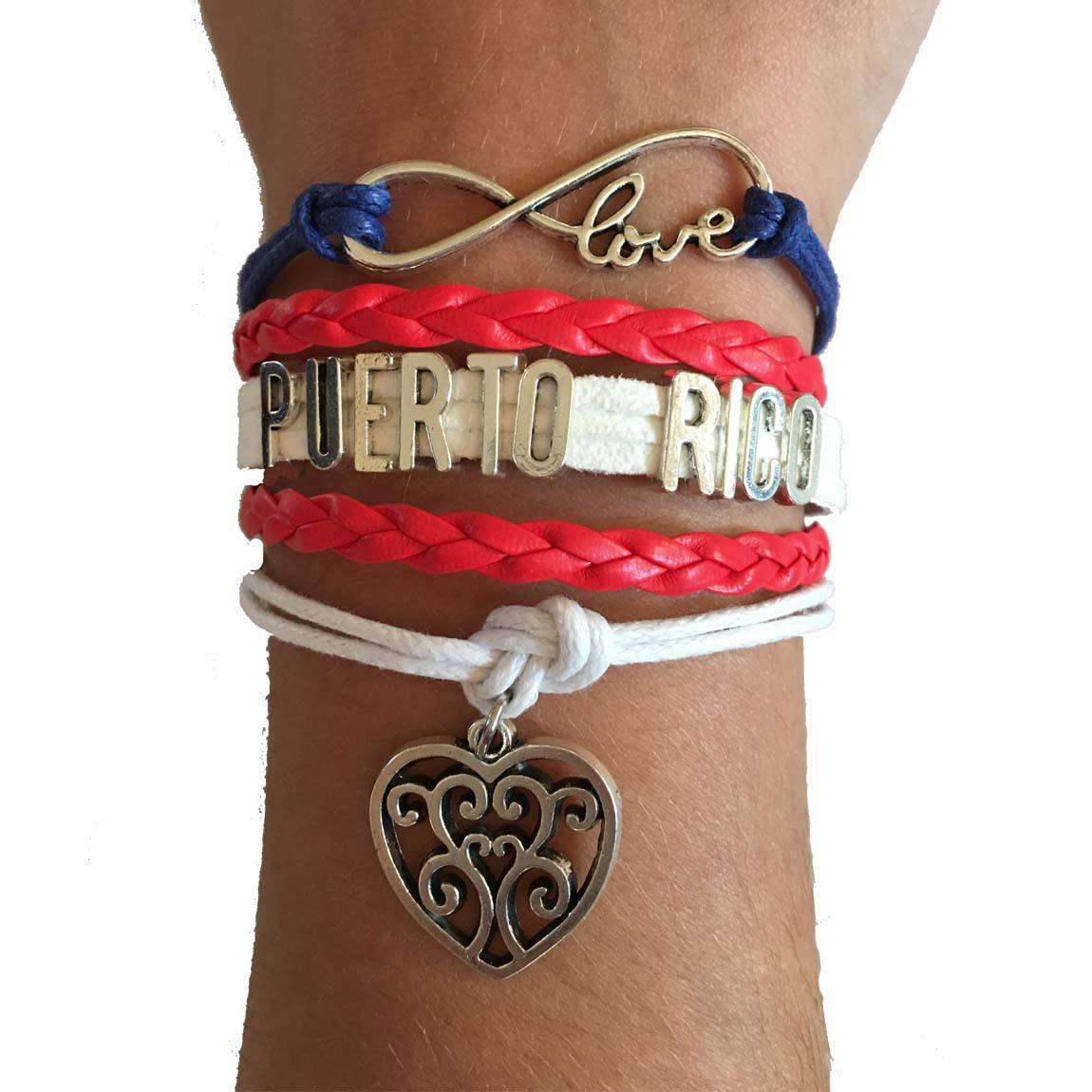 Bracelet - Infinity Love For Puerto Rico