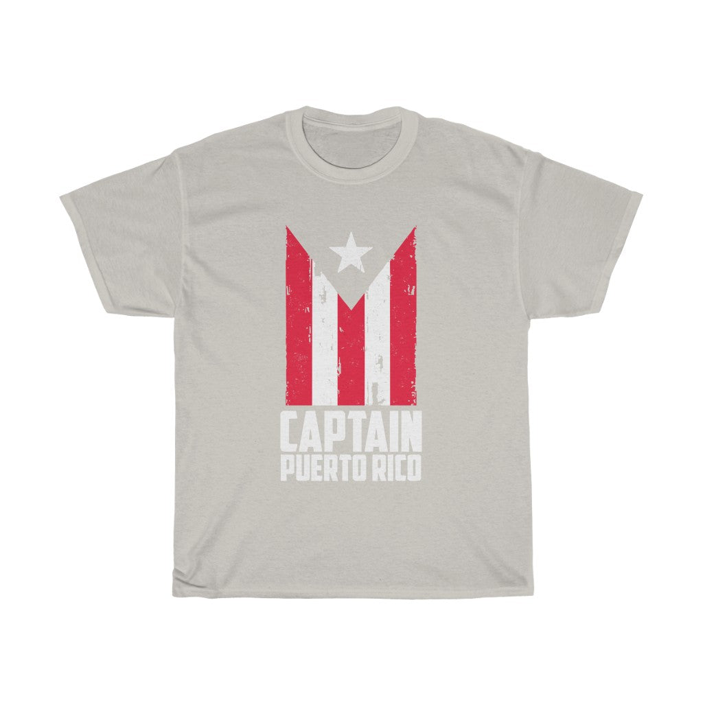 Captain Puerto Rico - Unisex Heavy Cotton Tee