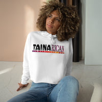 Thumbnail for Taina Rican - Ladies Crop Hoodie