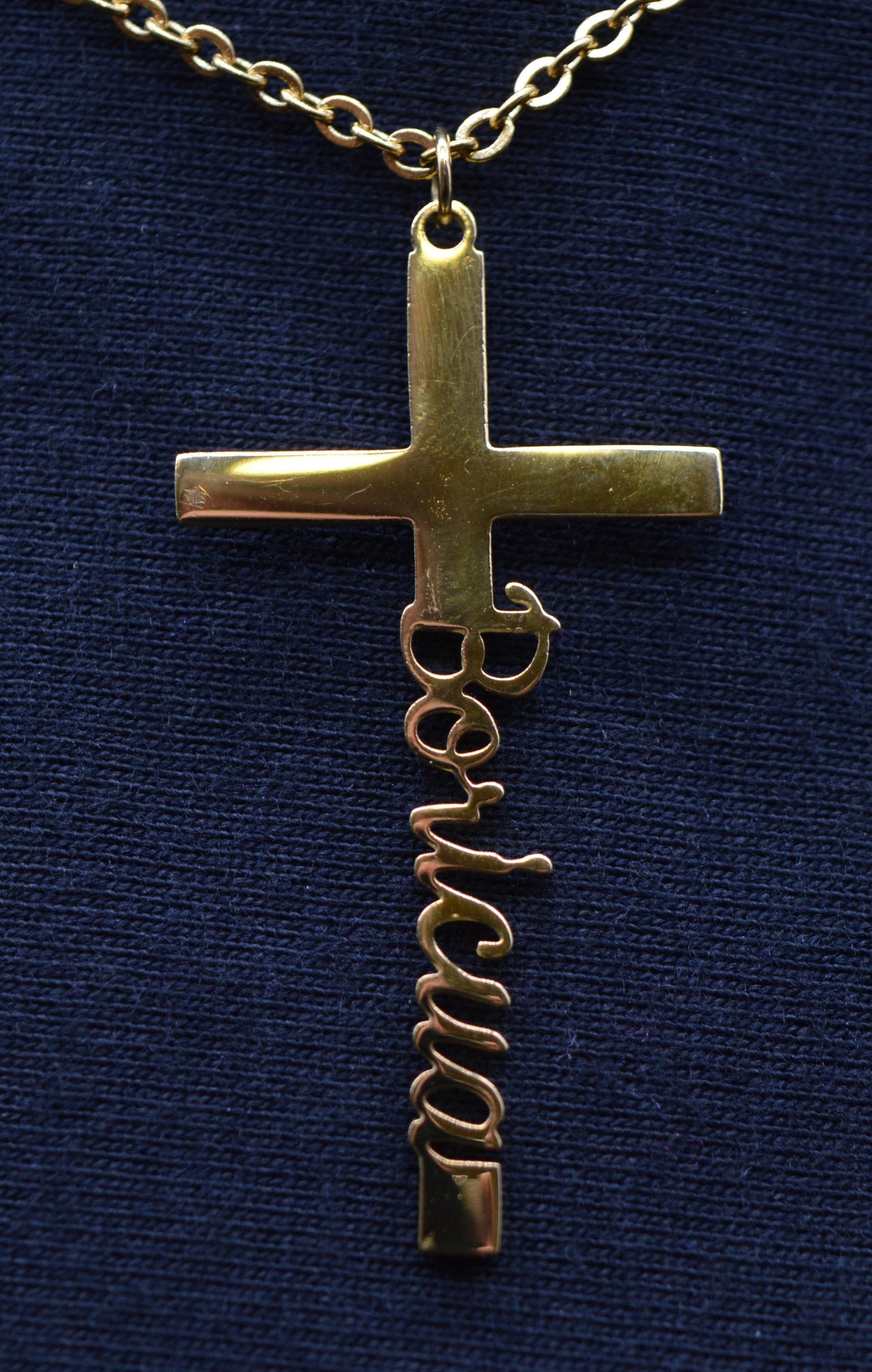 Cross Boricua (Gold or Silver)