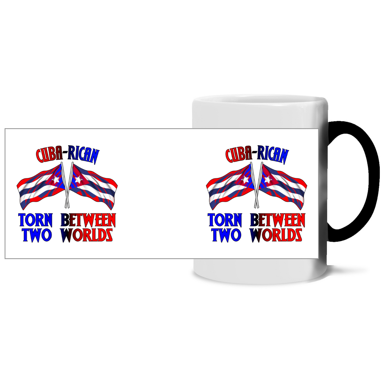 Cuba-Rican Town Between Two Worlds Coffe Cup