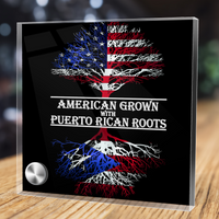 Thumbnail for American Grown W/ Puerto Rican Roots Lumenglass Stand 3.5