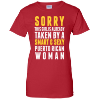 Thumbnail for Ladies Tee - Taken By A Puerto Rican Woman (Girl Version)