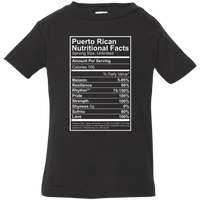 Thumbnail for Shirt - Nutritional Facts - Infant Jersey Tee