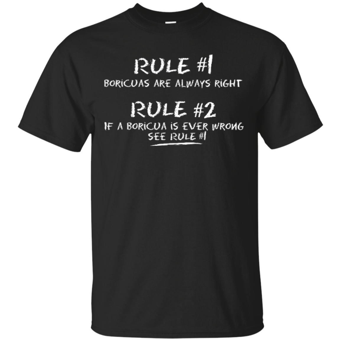 Shirt - The Boricua Rules