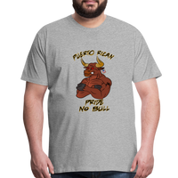 Thumbnail for Puerto Rican Pride No Bull - Premium T-Shirt - heather gray