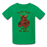 Thumbnail for Puerto Rican Pride No Bull Kids' T-Shirt - kelly green