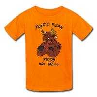 Thumbnail for Puerto Rican Pride No Bull Kids' T-Shirt - orange