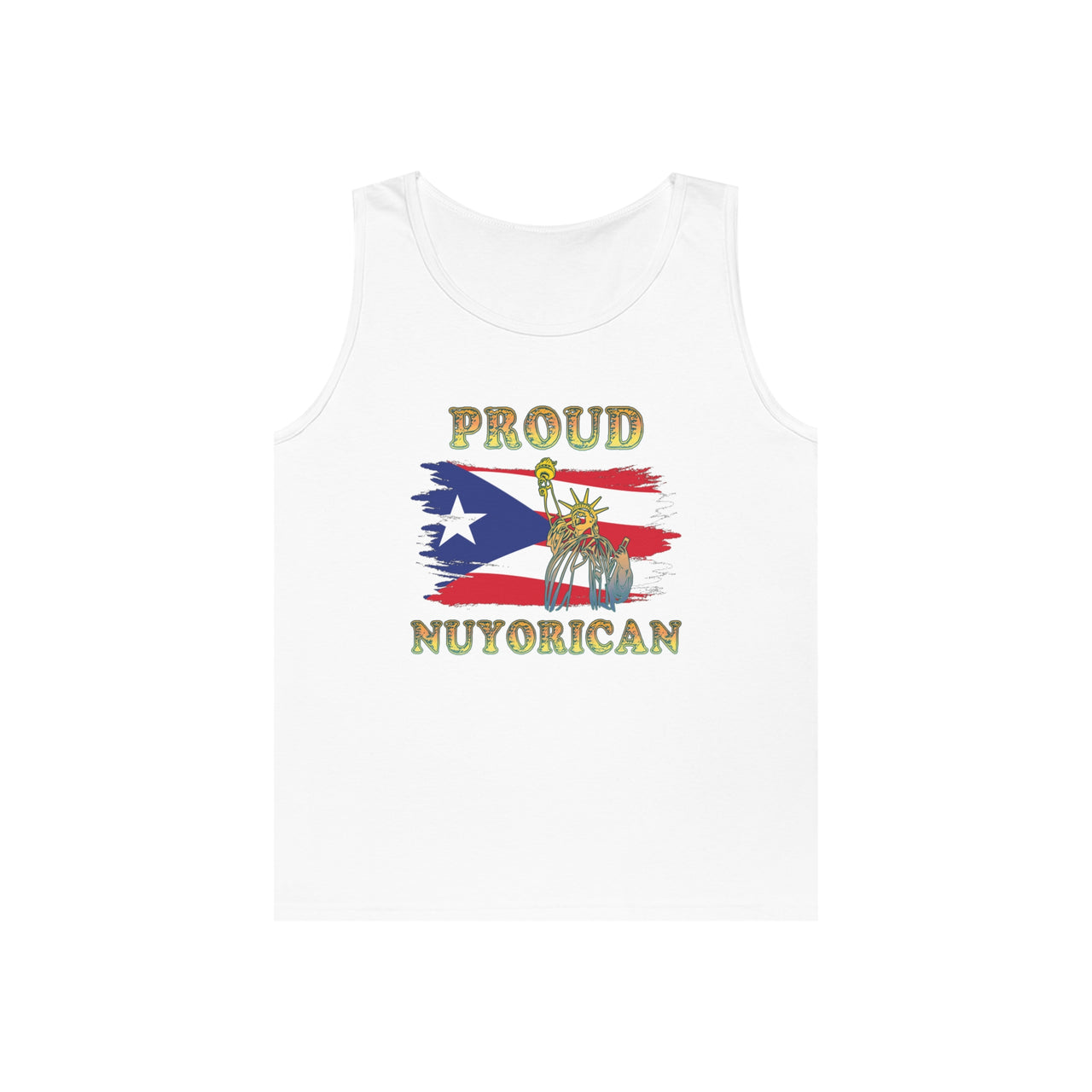 Proud Nuyorican - Unisex Heavy Cotton Tank Top