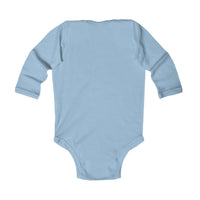 Thumbnail for American Born W/ Puerto Rican Roots Long Sleeve Onesie