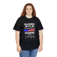 Thumbnail for Raising My Puerto Rican Husband Is Exhausting - Heavy Cotton Tee