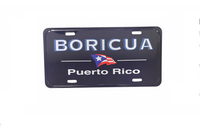 Thumbnail for BORICUA Puerto Rico License Plate