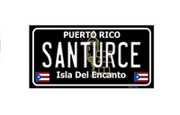 Thumbnail for Santurce License Plate Decal