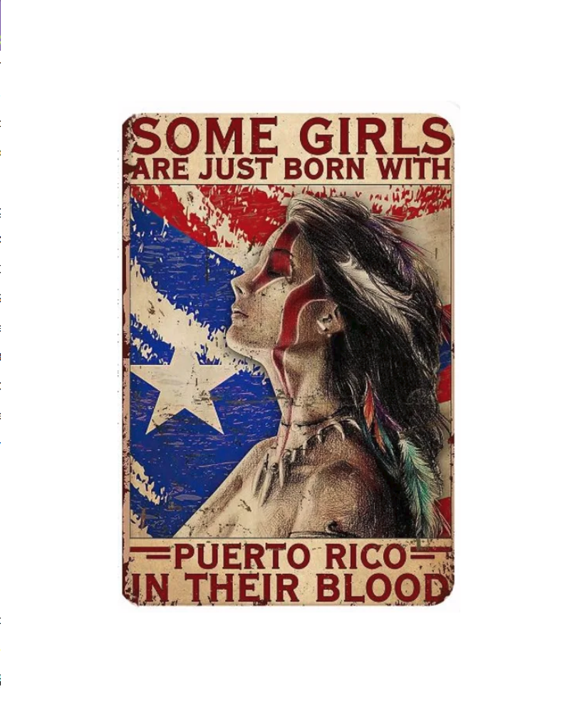 Girls Born With PR In Their Blood Metal Refrigerator Magnet