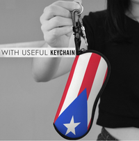 Thumbnail for Puerto Rico Flag Glasses Case