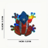 Thumbnail for Colorful Coqui Flag Decal