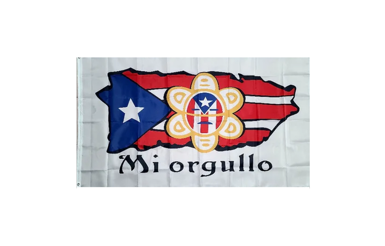 Mi Orgullo Taino Sol 3x5 foot Nylon Flag