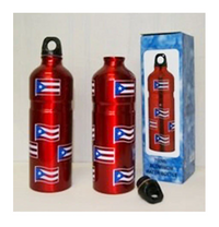 Thumbnail for 25 oz. Puerto Rico Flag Aluminum Water Bottle