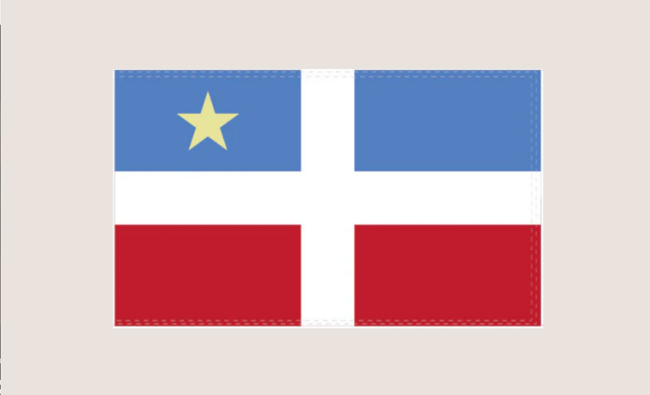 1862 Lares Puerto Rico Flag  3'x5'