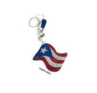 Thumbnail for Puerto Rico Pillow Flag Keychain