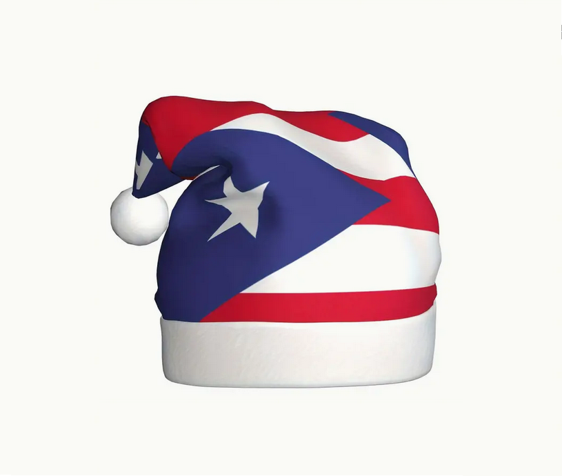 Puerto Rico Santa Hat Cap