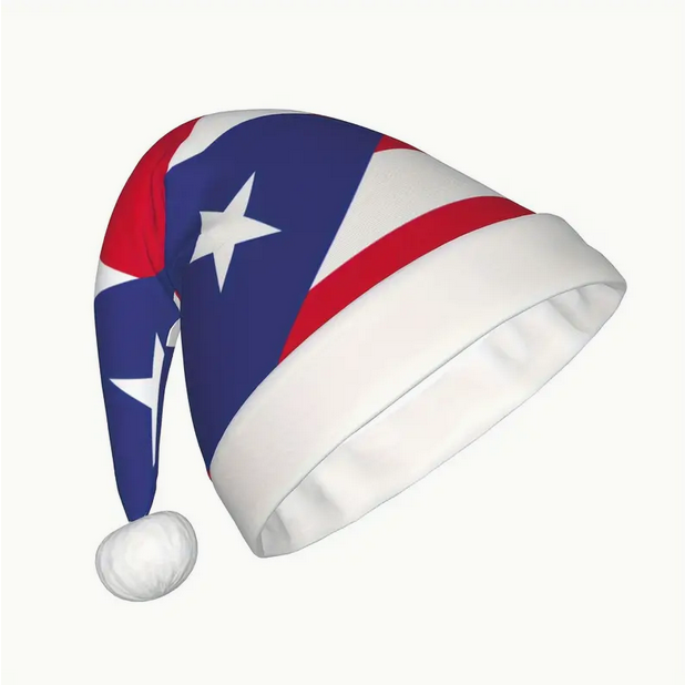 Puerto Rico Santa Hat Cap