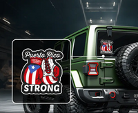 Thumbnail for Puerto Rico Strong Boxing Gloves Decal