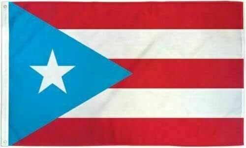 Puerto Rico Flag Light Blue (Old Style) 2' x 3'