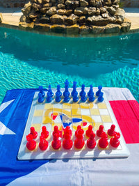 Thumbnail for Custom Made Puerto Rico Themed Chessboard