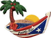 Thumbnail for Palm Boat Puerto Rico Refrigerator Magnet