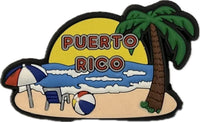 Thumbnail for Puerto Rico Beach Palm Refrigerator Magnet