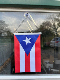 Thumbnail for Puerto Rico - Double Sided Hanging Window Flag