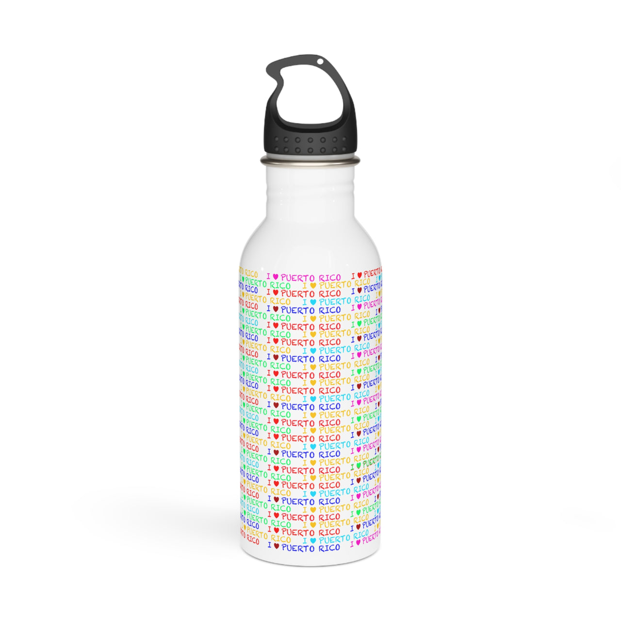 I Heart Puerto Rico - 20oz Stainless Steel Water Bottle