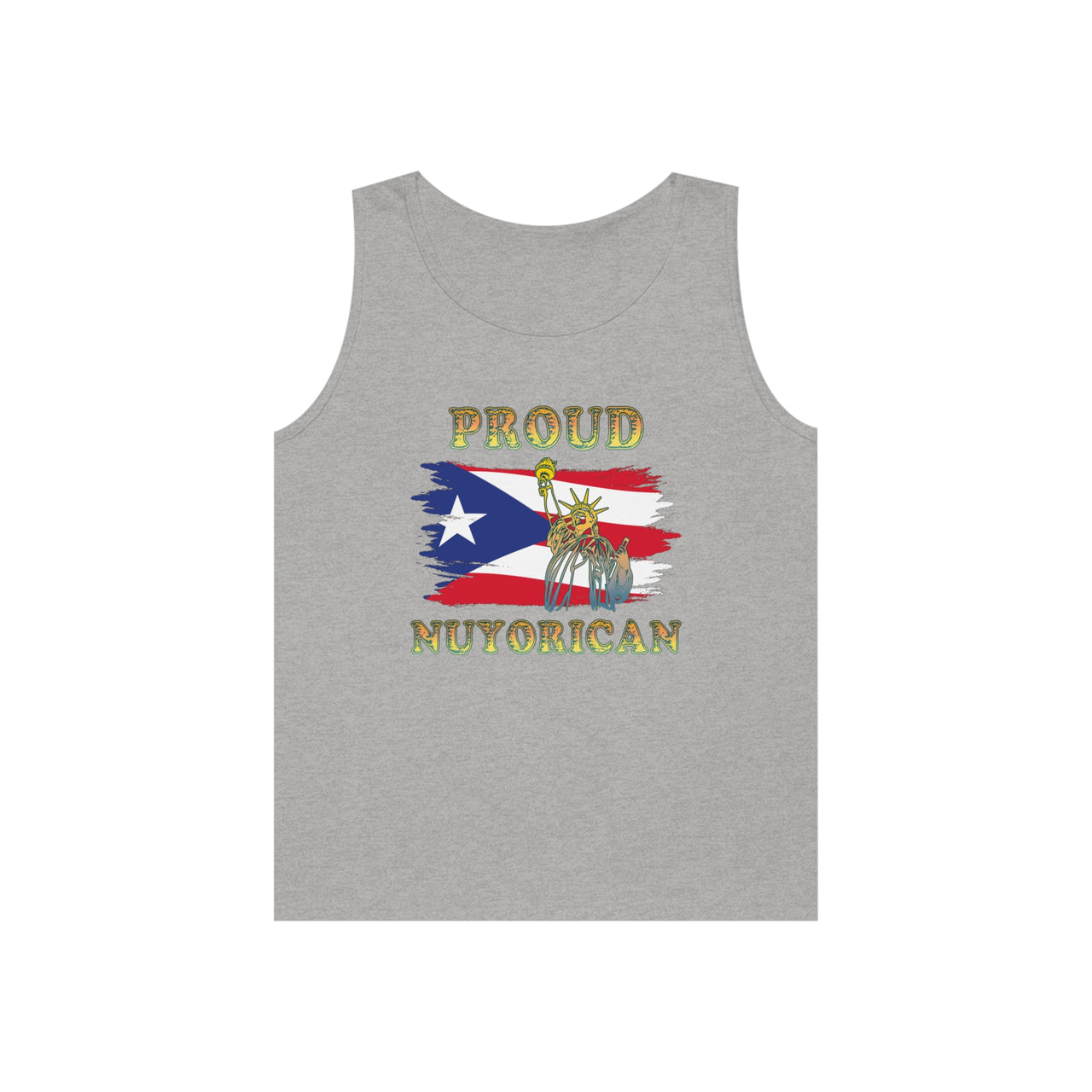 Proud Nuyorican - Unisex Heavy Cotton Tank Top