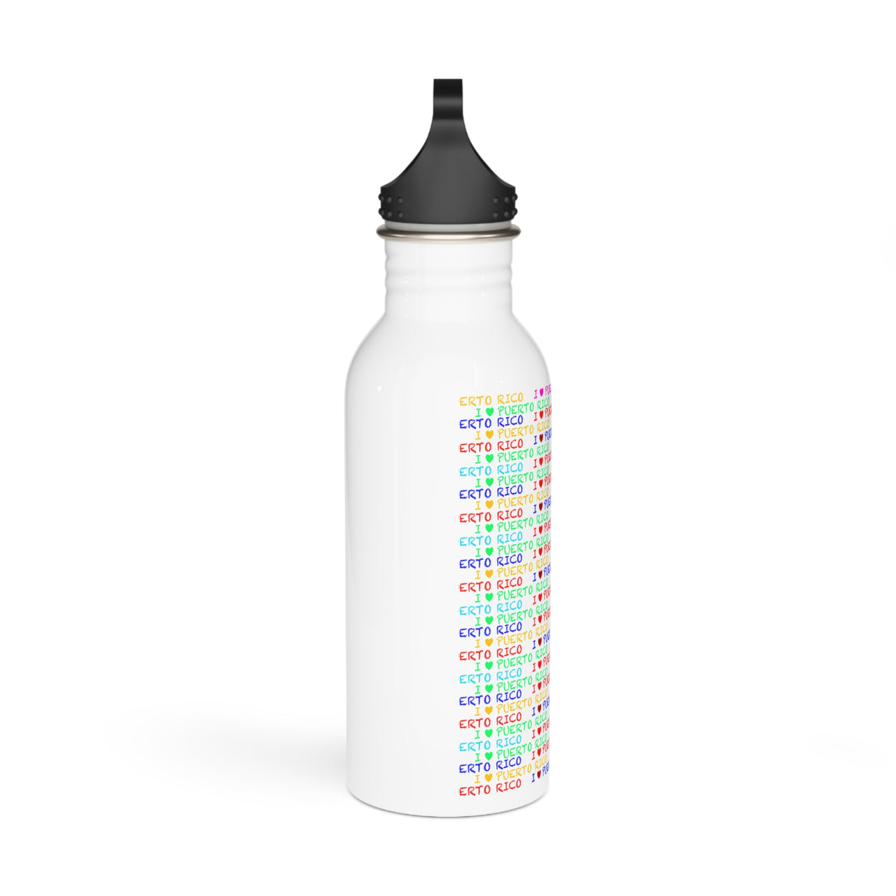 I Heart Puerto Rico - 20oz Stainless Steel Water Bottle