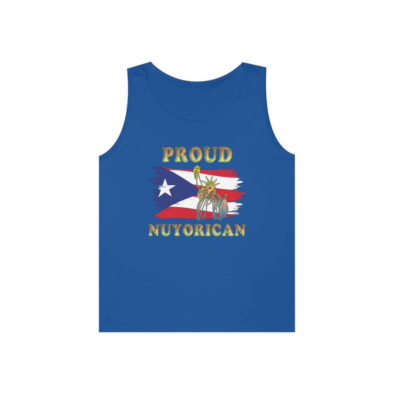 Proud Nuyorican - Unisex Heavy Cotton Tank Top