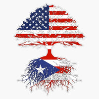 Thumbnail for American By Birth - Puerto Rican By Heritage Decal