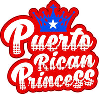 Thumbnail for Puerto Rican Princess  Decal