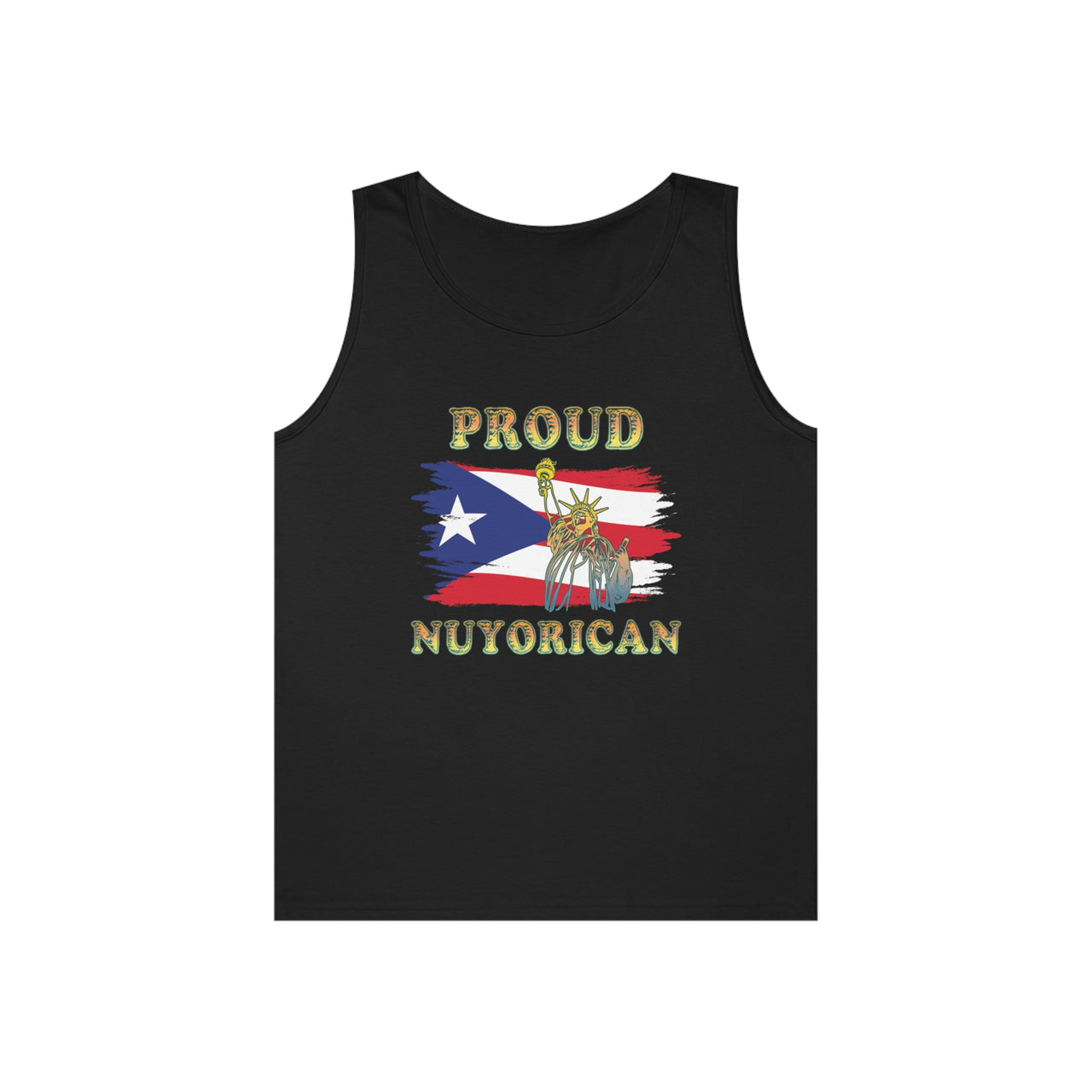 Proud Nuyorican - Unisex Heavy Cotton Tank Top