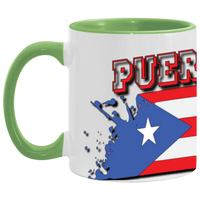 Thumbnail for Puerto Rico Island Splash 11oz Accent Mug