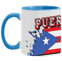 Thumbnail for Puerto Rico Island Splash 11oz Accent Mug