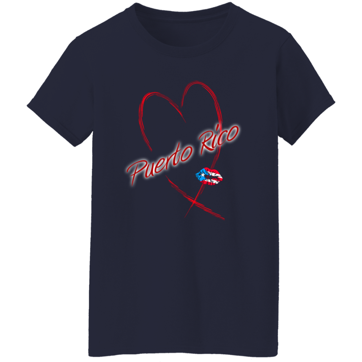 PR Kisses Ladies' T-Shirt