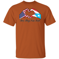 Thumbnail for Two Flags One Sould USA Puerto Rico T-Shirt