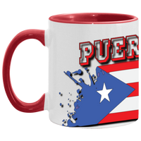 Thumbnail for Puerto Rico Island Splash 11oz Accent Mug