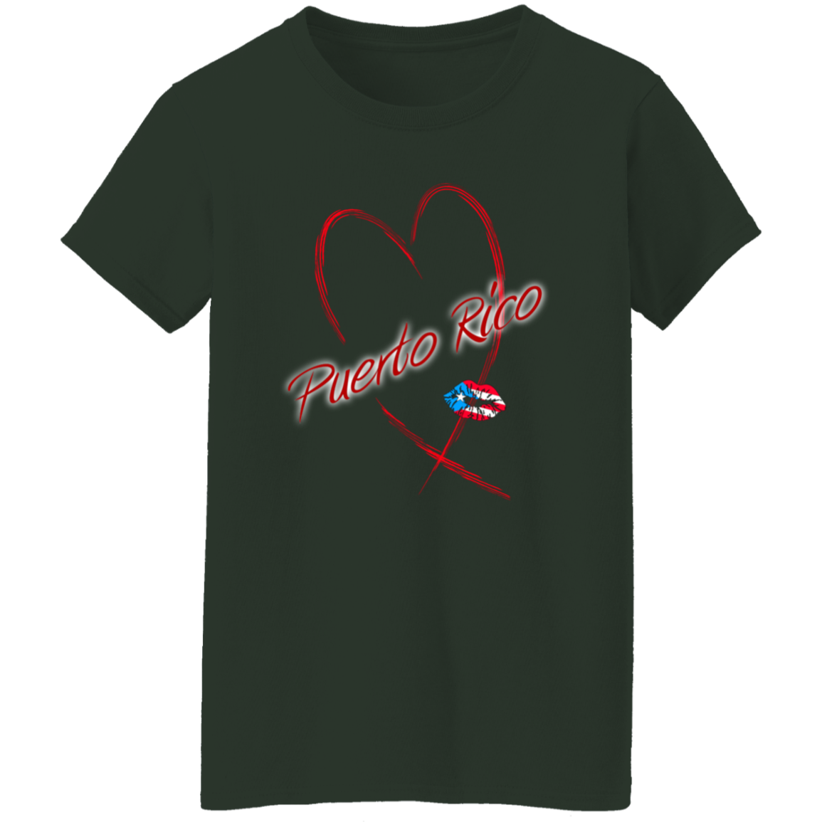 PR Kisses Ladies' T-Shirt