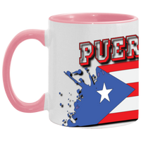 Thumbnail for Puerto Rico Island Splash 11oz Accent Mug