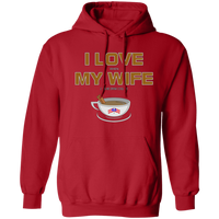 Thumbnail for I Love My Wife Hoodie 8 oz (Closeout)