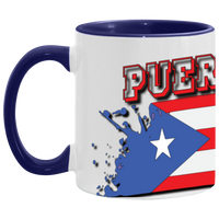 Thumbnail for Puerto Rico Island Splash 11oz Accent Mug