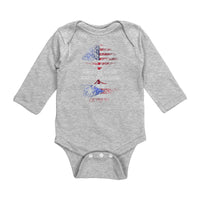 Thumbnail for American Born W/ Puerto Rican Roots Onesie